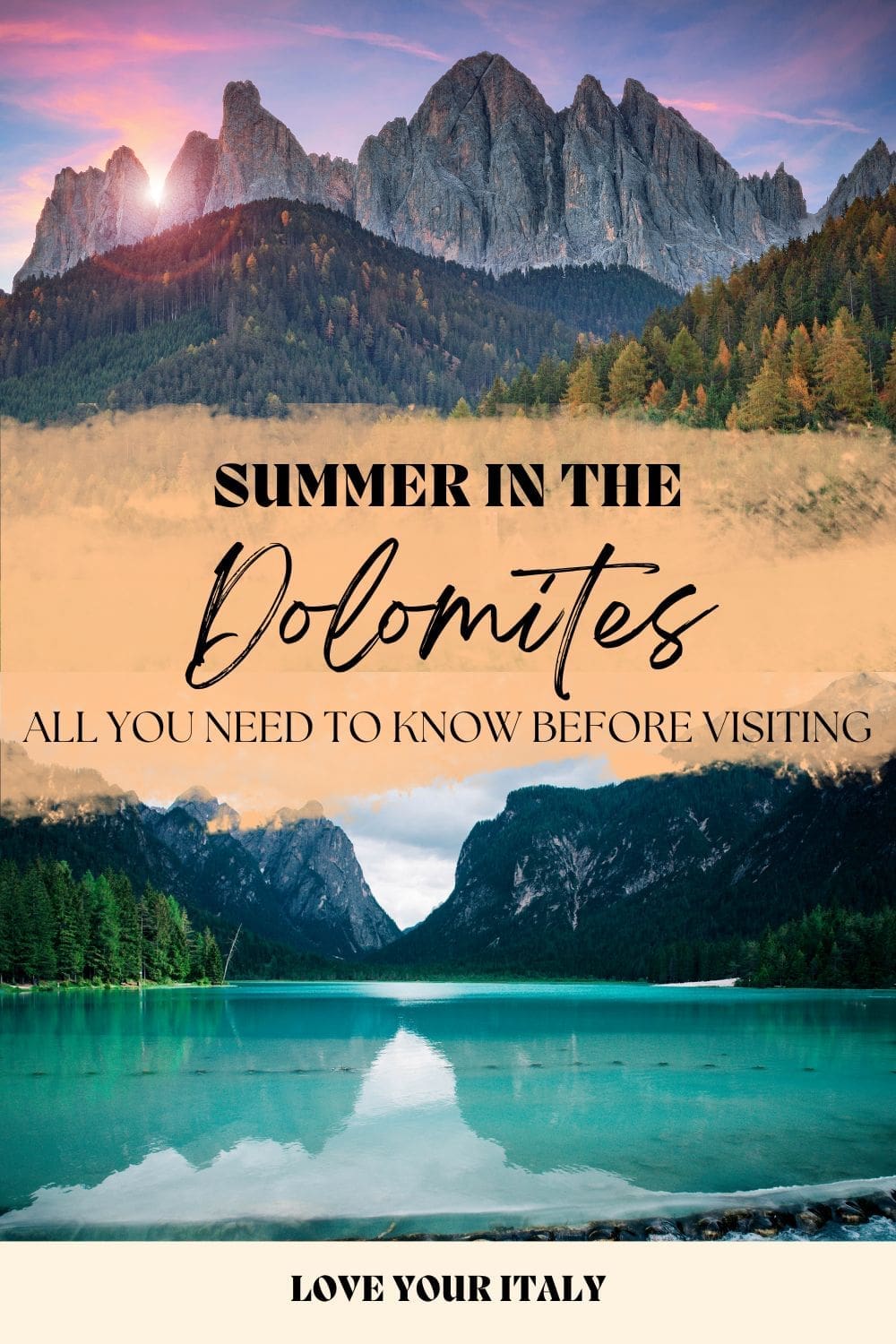 Summer in the Dolomites | Going to the Dolomites in Summer is a great idea. | dolomites summer hike | summer dolomites outfit | dolomites italy photography summer | dolomites summer packing list