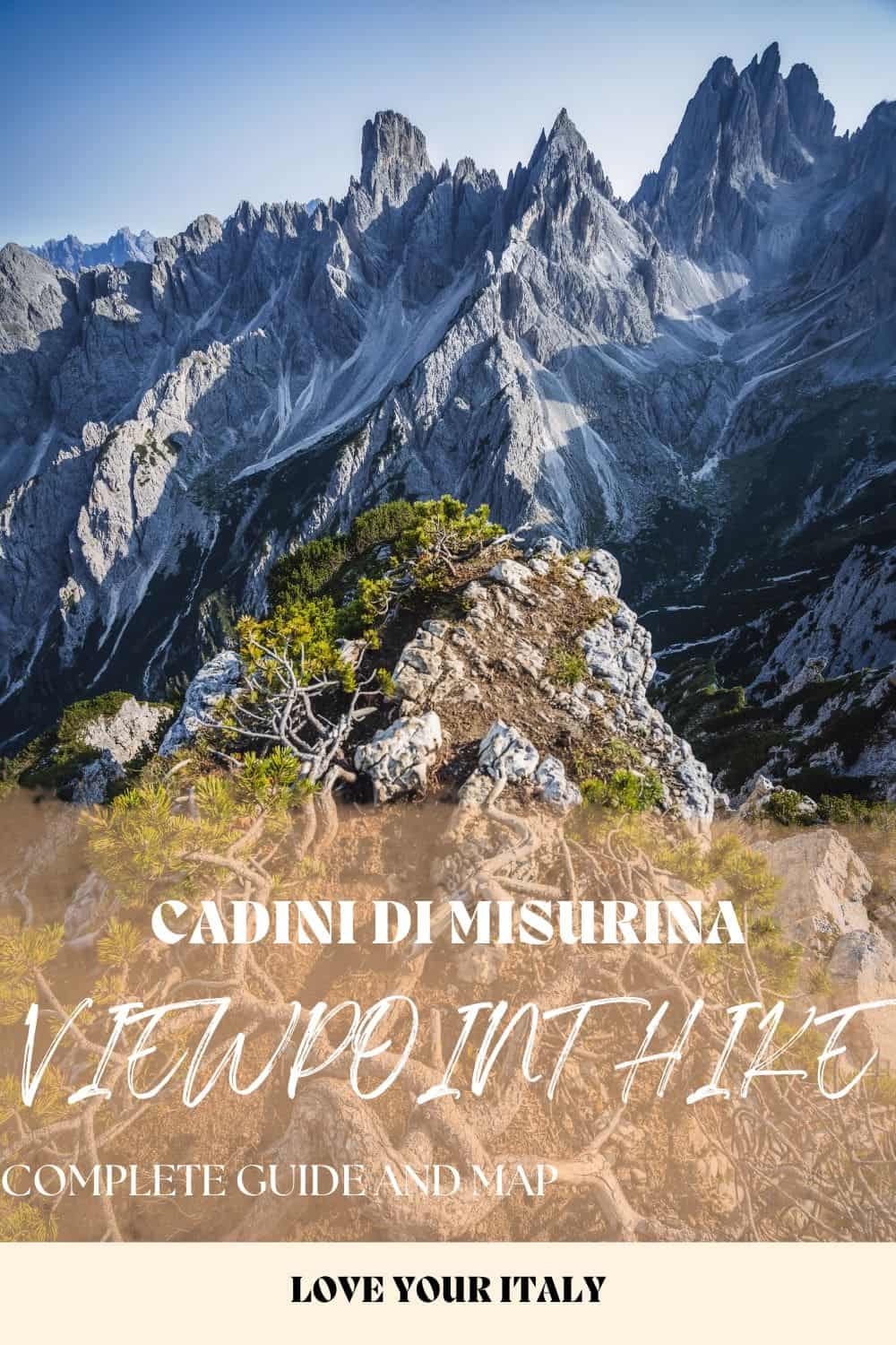 Cadini di Misurina viewpoint hike in the Dolomites | All the info you need - step by step guide and surprise unique viewpoint! | dolomites italy | hiking the dolomites | best short hike in the dolomites