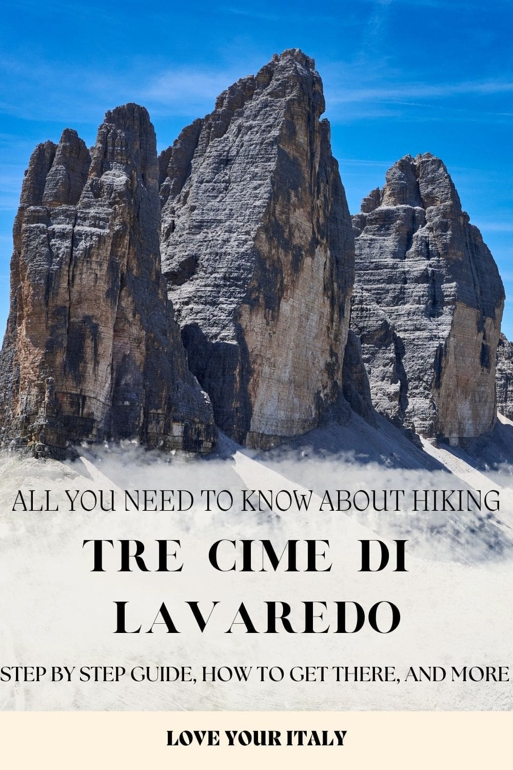 Tre Cime di Lavaredo Dolomites hike | The complete guide to hiking the Tre Cime di Lavaredo loop - one of the most popular and beautiful day hikes in the Dolomites, Italy | Tre Cime | Drei Zinnen | Three Peaks of Lavaredo hike |