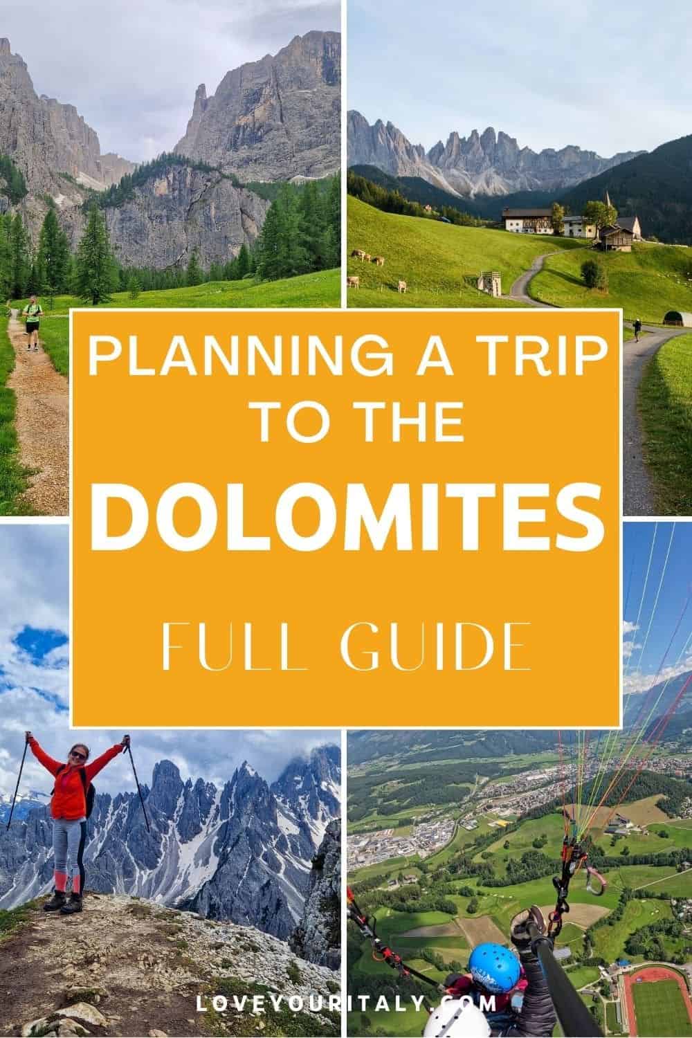 How to plan a trip to the Dolomites | are you visiting the Dolomites for the first time? Here are tips and things you need to know about the Dolomites for a perfect vacation! | dolomites travel | dolomites plan | dolomites trip