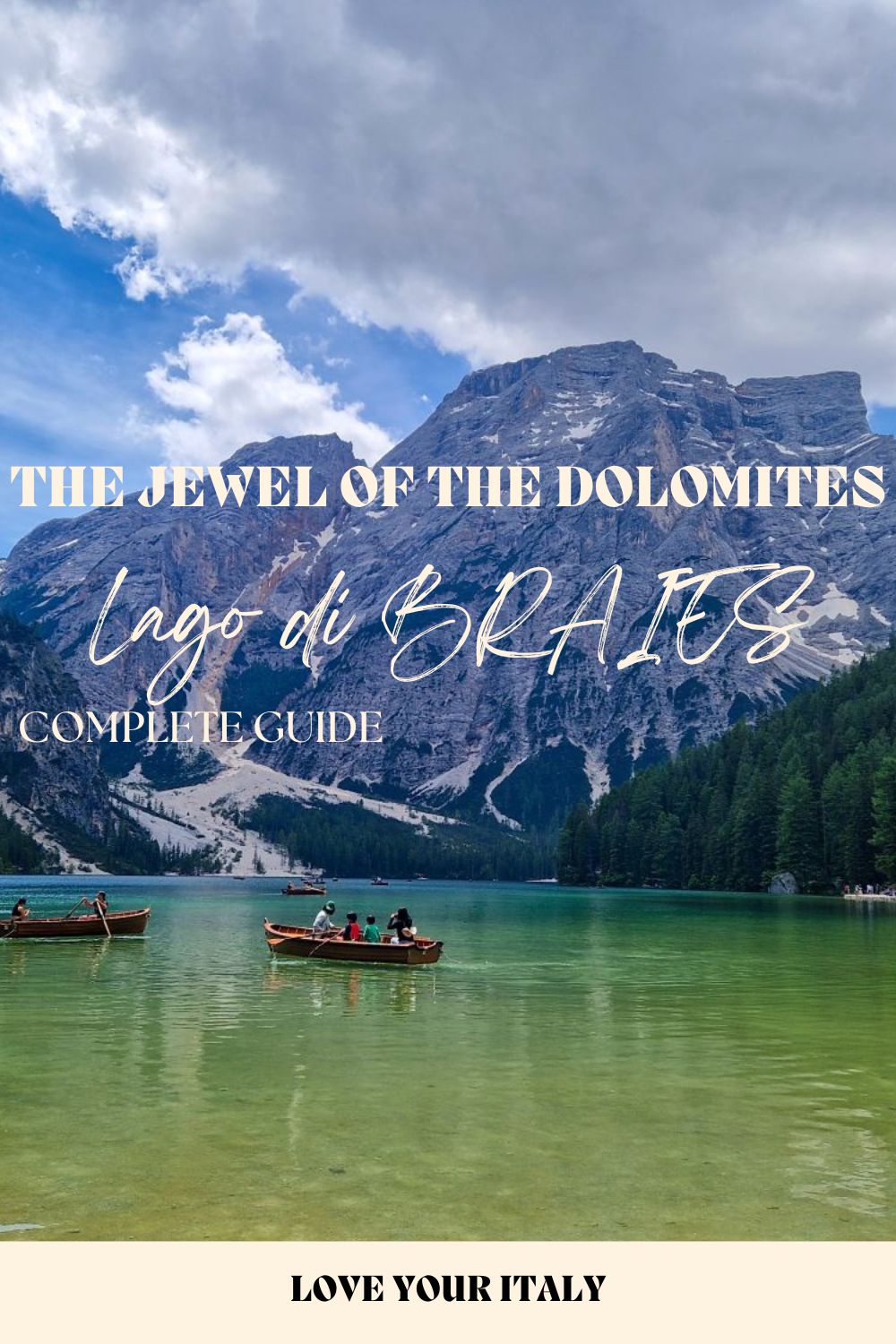 Lago di Braies: Discover The Pearl of the Dolomites 20 Discover Lake Braies: The Gem of the Dolomites | Nestled between the breathtaking backdrop of towering limestone peaks, Lake Braies is truly the jewel of the Dolomites. This pristine alpine lake offers a picturesque escape, captivating visitors with its crystal-clear waters and serene beauty. Discover what makes this enchanting destination one of the most sought-after places to visit in Italy.